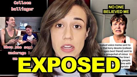 colleen ballinger leaked nude|Former Fans Speak Out: YouTuber Allegedly Shared Nude。